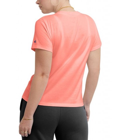 Women's Classic Logo T-Shirt Pink $21.00 Tops
