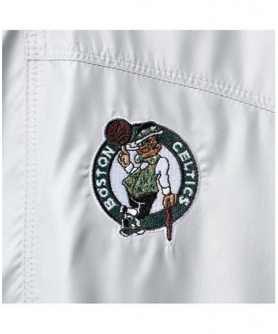 Women's Gray Boston Celtics Flashback Full-Zip Jacket Gray $37.40 Jackets