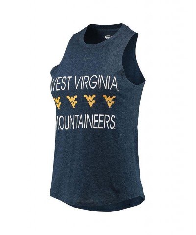 Women's Gold Navy West Virginia Mountaineers Tank Top and Pants Sleep Set Gold, Navy $30.55 Pajama