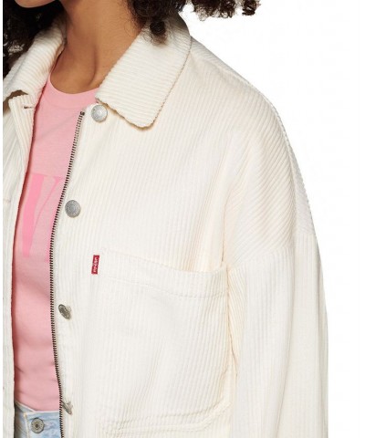 Women's Zip-Front Shacket Buttercream $32.20 Jackets