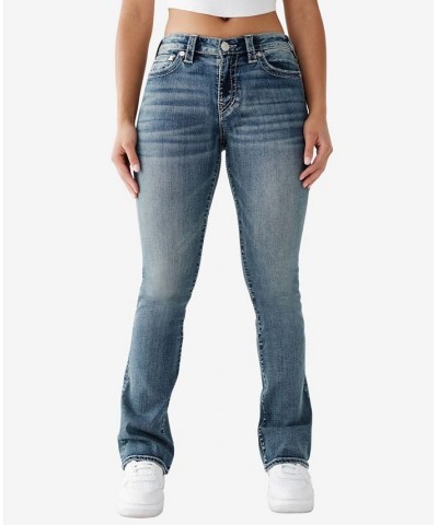 Women's Becca Mid Rise Big T Bootcut Jeans Sun Blazed $47.88 Jeans