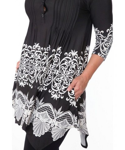 Plus Lucy Top/Tunic Black $27.28 Tops