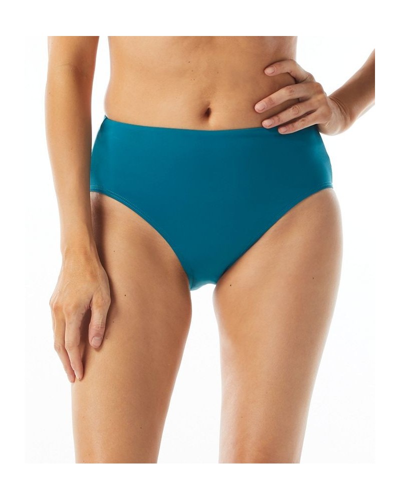 Halter Bikini Top & Sarong Skirt Blue $40.18 Swimsuits