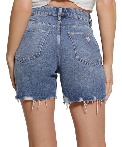 Women's 80s Distressed Denim Pedal Shorts Repose $49.68 Shorts