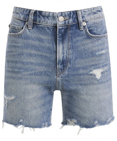 Women's 80s Distressed Denim Pedal Shorts Repose $49.68 Shorts