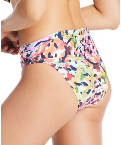 Women's Party Animal Sarong-Waist Hipster Bikini Bottoms Multi $34.50 Swimsuits