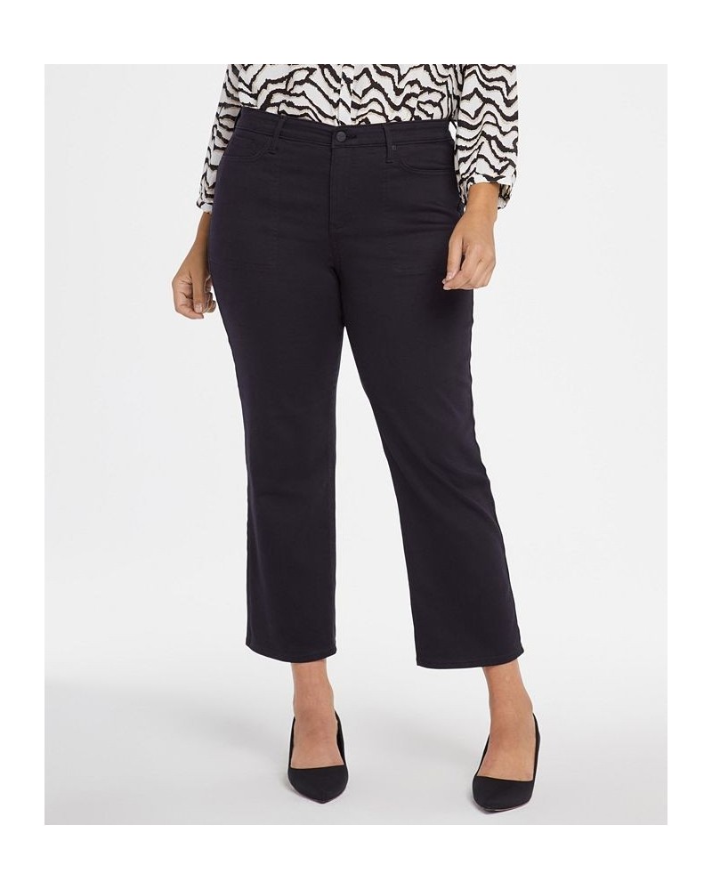 Plus Size Relaxed Piper Ankle Jeans Black $33.96 Jeans