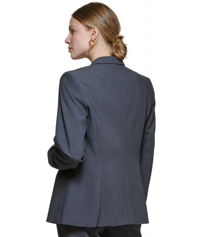 One-Button Blazer Gray $35.19 Jackets