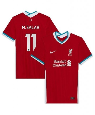 Women's Mohamed Salah Red Liverpool 2020/21 Home Replica Player Jersey Red $59.80 Jersey