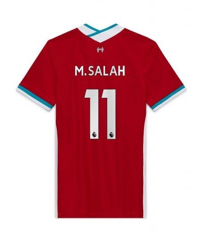 Women's Mohamed Salah Red Liverpool 2020/21 Home Replica Player Jersey Red $59.80 Jersey