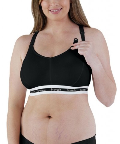 Women's Original Full Cup Nursing Bra Black $23.03 Bras