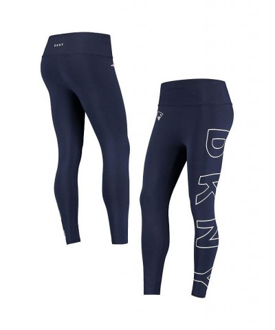 Women's Navy New England Patriots Eva Leggings Navy $23.92 Pants