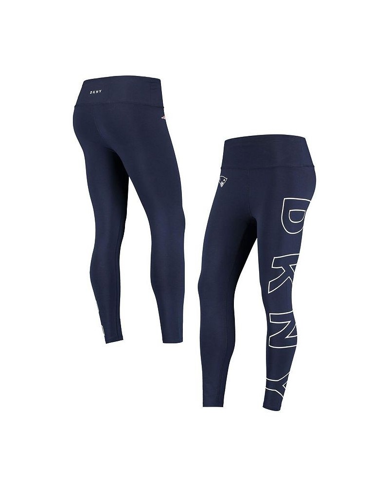 Women's Navy New England Patriots Eva Leggings Navy $23.92 Pants