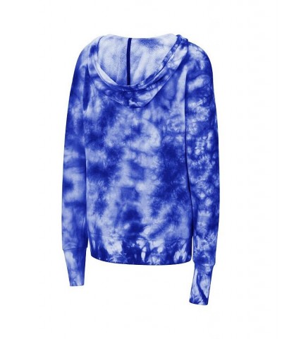 Women's Royal Florida Gators Shavonee Tie-Dye Pullover Hoodie Royal $27.00 Sweatshirts