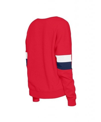 Women's Red St. Louis Cardinals Game Day Crew Pullover Sweatshirt Red $38.15 Sweatshirts