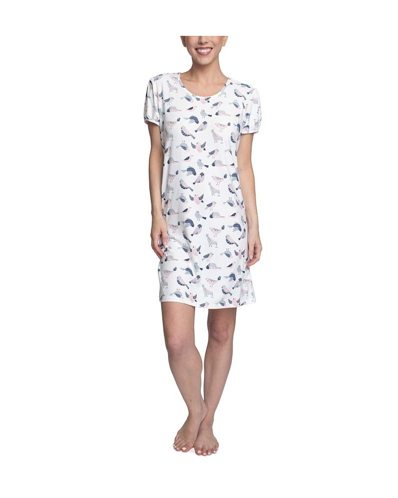 Women's Printed Sleep Shirt Multi $18.86 Sleepwear