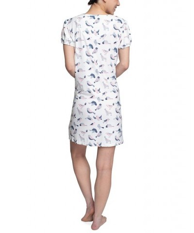 Women's Printed Sleep Shirt Multi $18.86 Sleepwear