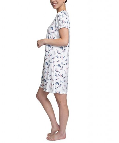 Women's Printed Sleep Shirt Multi $18.86 Sleepwear