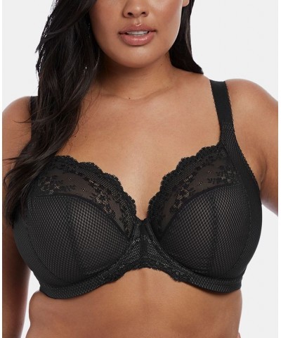 Full Figure Charley Stretch Lace Bra EL4382 Online Only Black $39.52 Bras