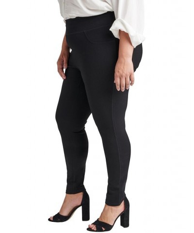 Plus Size Ricki Mid Rise Pull-On Legging Black $27.72 Pants