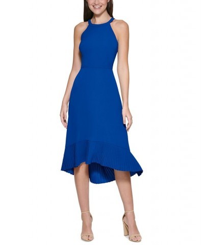 Pleated Midi Dress Royal $45.89 Dresses