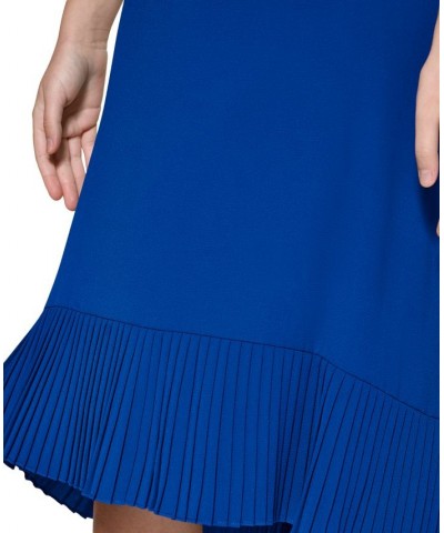 Pleated Midi Dress Royal $45.89 Dresses