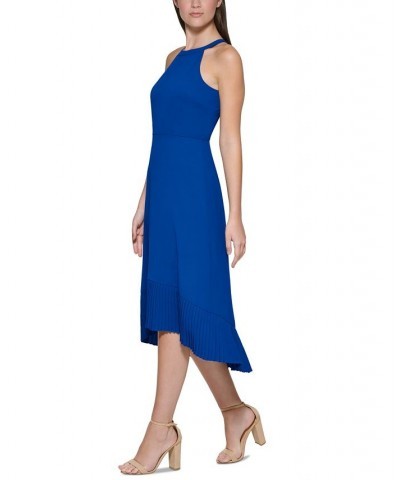 Pleated Midi Dress Royal $45.89 Dresses