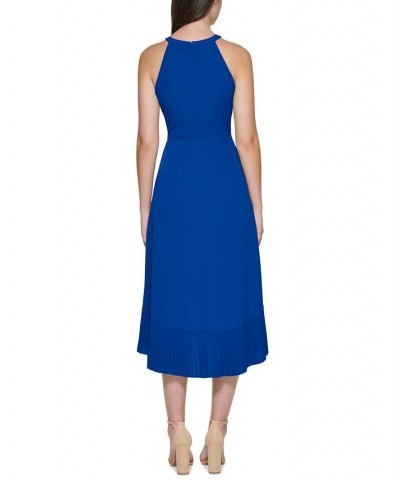 Pleated Midi Dress Royal $45.89 Dresses