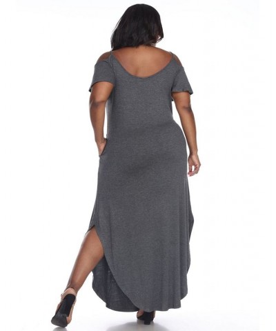 Plus Size Lexi Maxi Dress Charcoal $38.16 Dresses