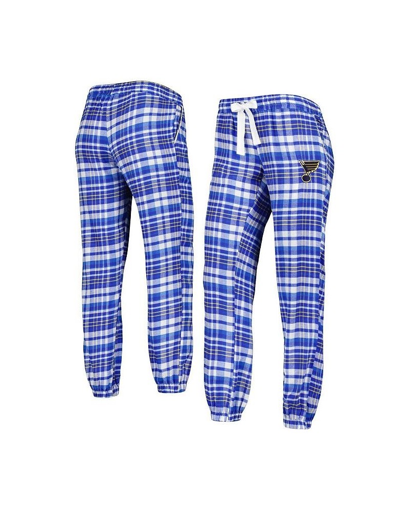 Women's Blue St. Louis Blues Mainstay Flannel Pants Blue $22.56 Pajama