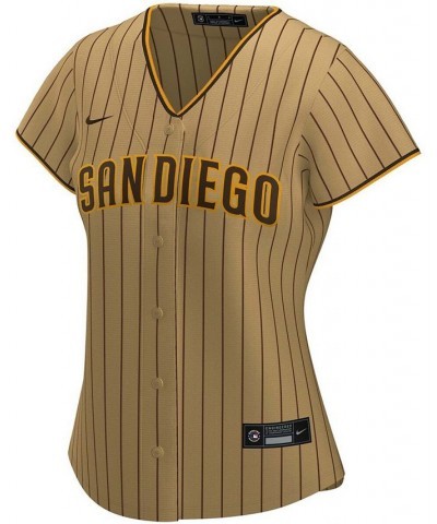 Women's Tan San Diego Padres Alternate Replica Team Jersey Tan $45.00 Jersey