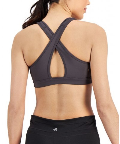 Performance Medium Impact Sports Bra Gray $14.85 Bras