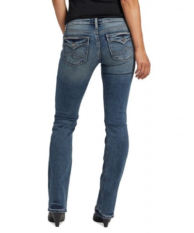 Women's Tuesday Low-Rise Bootcut Jeans Indigo $33.28 Jeans