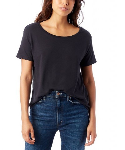 Women's The Backstage T-shirt Black $24.00 Tops