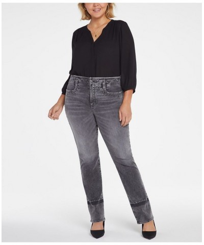 Plus Size Marilyn Straight High Rise Jeans Nobelle $34.94 Jeans