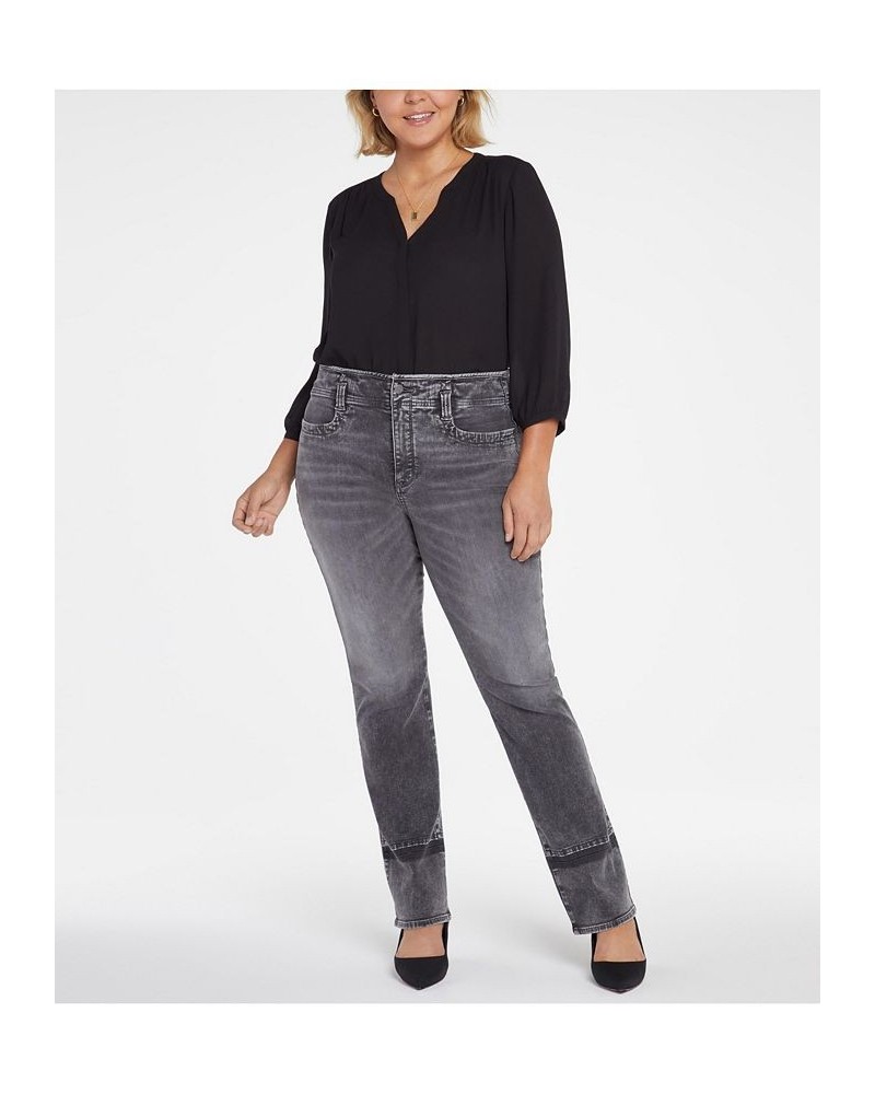 Plus Size Marilyn Straight High Rise Jeans Nobelle $34.94 Jeans