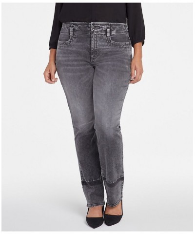 Plus Size Marilyn Straight High Rise Jeans Nobelle $34.94 Jeans