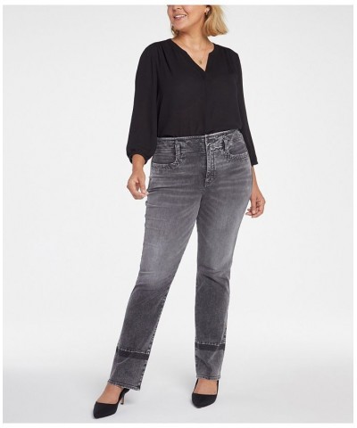 Plus Size Marilyn Straight High Rise Jeans Nobelle $34.94 Jeans