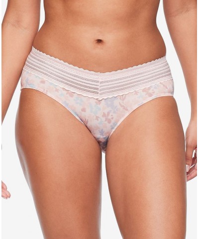 Warners No Pinching No Problems Dig-Free Comfort Waist with Lace Microfiber Hipster 5609J White $9.74 Panty