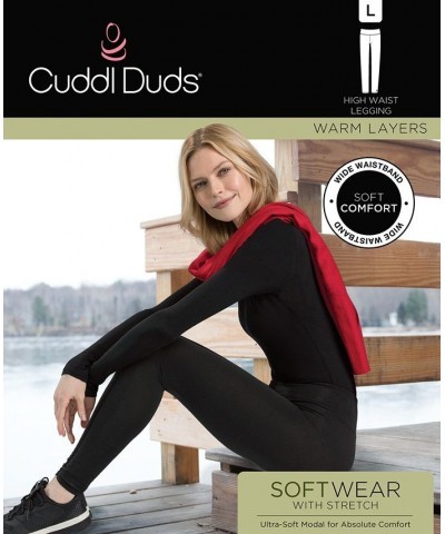 Softwear with Stretch High-Waist Leggings Rhubarb Buffalo Check $11.31 Pants