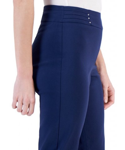 Studded Pull-On Pants Petite & Petite Short Intrepid Blue $13.34 Pants