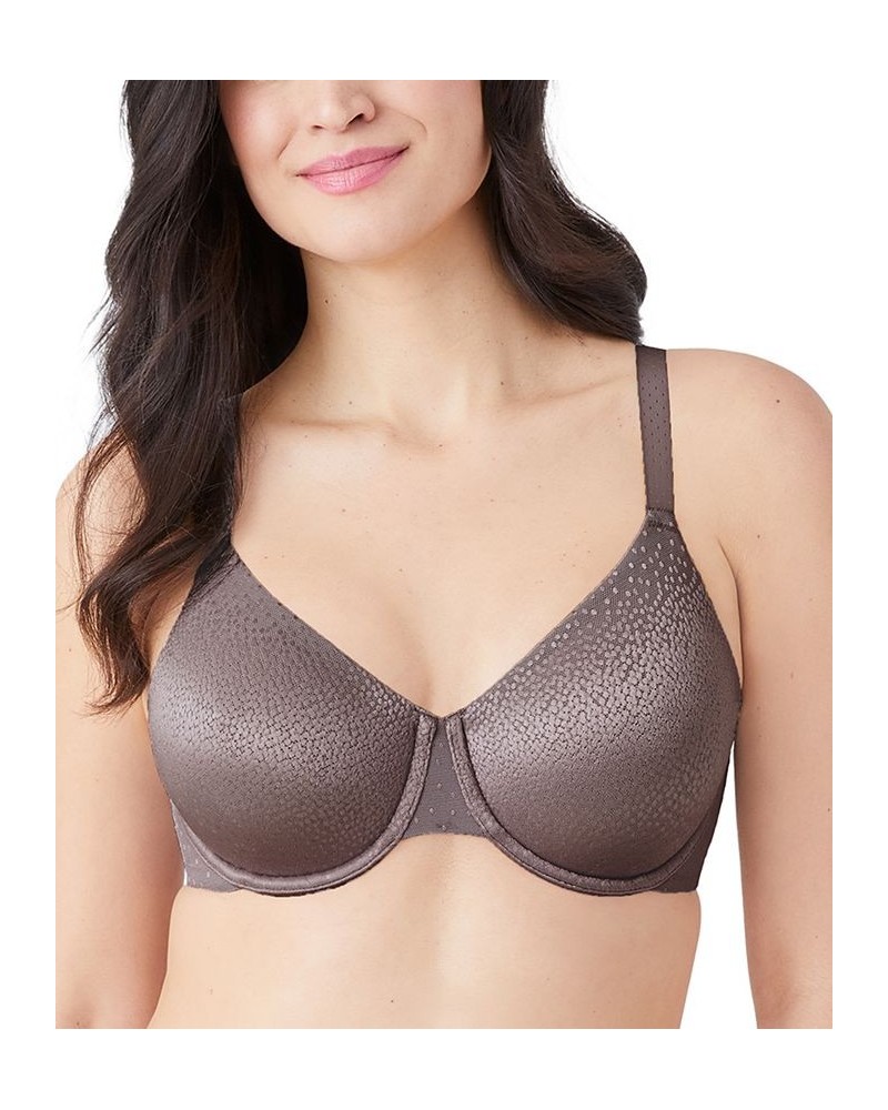 Women's Back Appeal Underwire Bra 855303 Brown $33.62 Bras