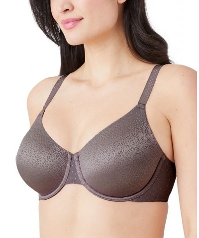 Women's Back Appeal Underwire Bra 855303 Brown $33.62 Bras