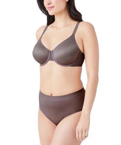 Women's Back Appeal Underwire Bra 855303 Brown $33.62 Bras