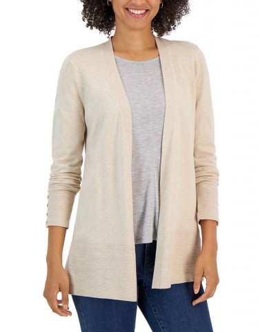 Women's Open-Front Cardigan Desert Heather $21.03 Sweaters