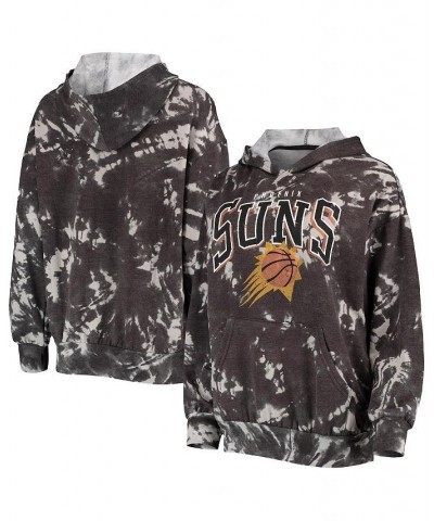 Women's Threads Black Phoenix Suns Burble Tie-Dye Tri-Blend Pullover Hoodie Black $43.00 Sweatshirts