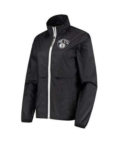 Women's Black Brooklyn Nets Winning Shot Full-Zip Jacket Black $35.70 Jackets