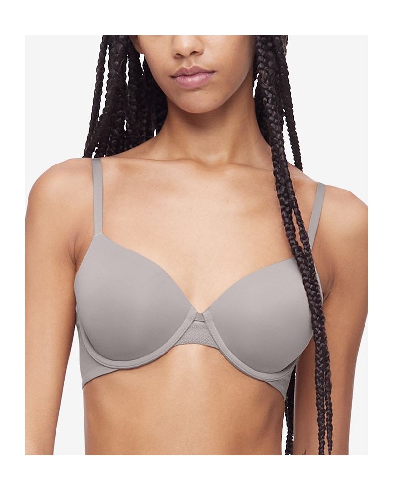 Women's Perfectly Fit Flex Lightly Lined Perfect Coverage Bra QF6617 Dove $19.80 Bras