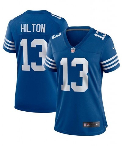 Women's T.Y. Hilton Royal Indianapolis Colts Alternate Game Jersey Royal $53.20 Jersey