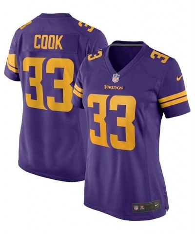 Women's Dalvin Cook Purple Minnesota Vikings Alternate Game Player Jersey Purple $61.10 Jersey